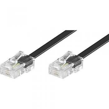 Basetech ISDN Kabel 3m 1x RJ45-Stecker 8p4c Schwarz