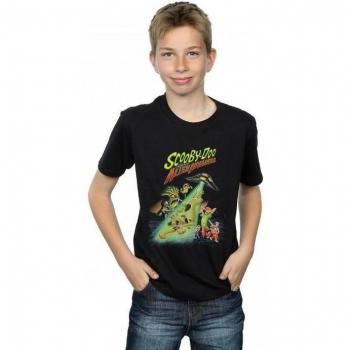 Alien Invaders Junior Cotton Tee – 9–11, Black Edition