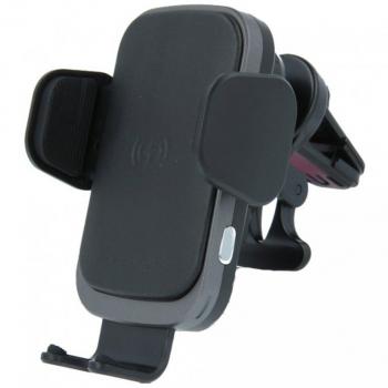 Swissten Supporto Smartphone Auto con Caricatore Nero