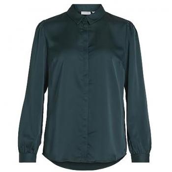 Vila Blusa Giada Donna Long Sleeve Satin