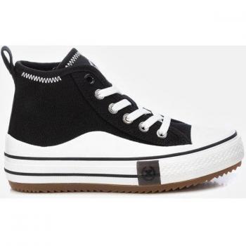 Xti Kids Black Lace-Up Trainers EU 29