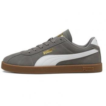 Puma Club II Sapatilha Casual Cinza Escuro e Branco – 37
