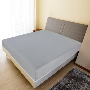 VidaXL Sábana bajera jersey algodón 90x200 cm color gris