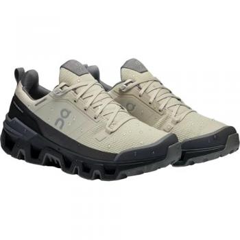 ON Cloudwander Waterproof Lowtop donna beige e nero 40,5