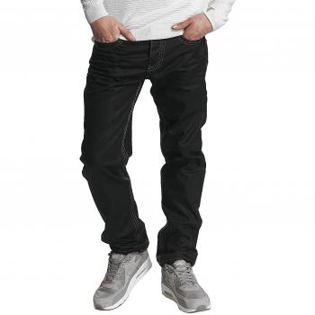 Cipo & Baxx Herren Jeans – Versiegelte Coated Variante – 32/32