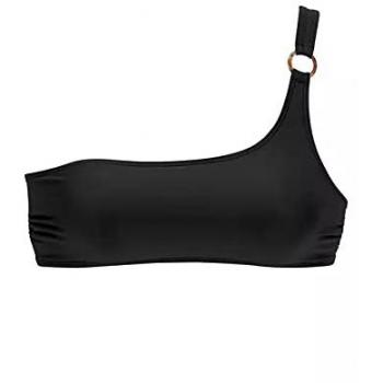 S.Oliver Damen One-Shoulder-Bikini-Top Rome in schwarz