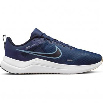 Nike Downshifter 12 – Bleu Marine – Homme – Plate – Laces