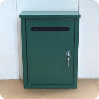Elegant Wall-Mounted Mailbox with Lock