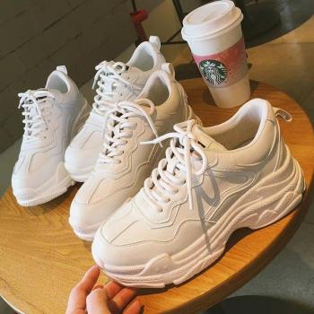 Zapatillas casuales de cuña para mujer