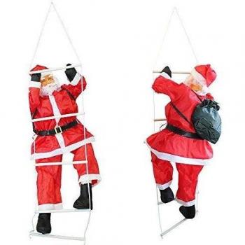 Decorazione Natalizia Scala di Corda 165 cm