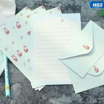 Ensemble de papeterie enveloppes et lettres
