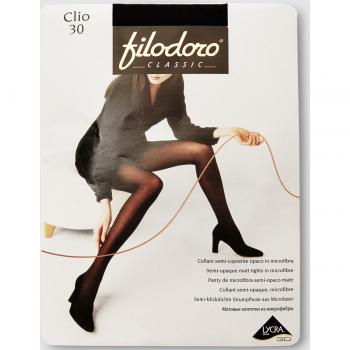 Panty semi transparente de microfibra de 30 deniers de mujer Filodoro C113477FC Clio 30