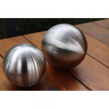 Boule décorative en acier inoxydable 12cm