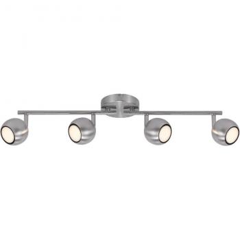 Nordlux Deckenstrahler Chicago in Silber GU10 4-flammig