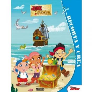 JAKE Y LOS PIRATAS DE NUNCA JAMÁS. RECORTA Y CREA