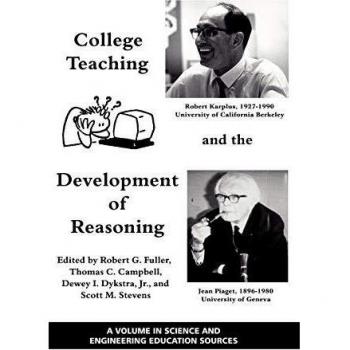 College Teaching and the Development of Reasoning (Hc)