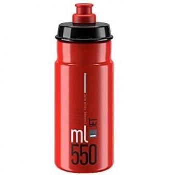 Elite Trinkflasche Jet Rot/Grau 550ml