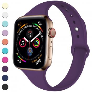 Lerobo Apple Watch Sottile Prugna – Banda di Ricambio 38 mm / 40 mm