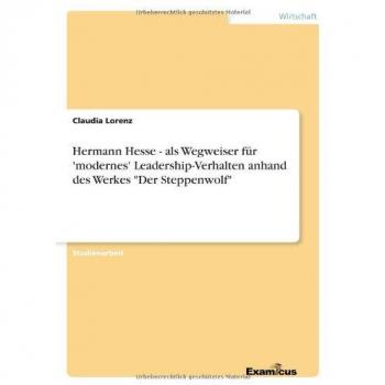 Lorenz, Claudia: Hermann Hesse