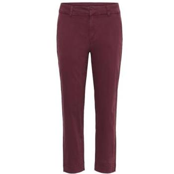 Kaffe‑Hosen „Mette“ – Damen, Regular Fit, Rot