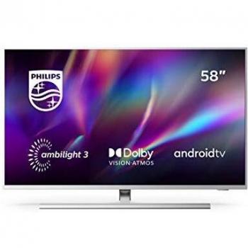 Televisor LED 58 Philips Ultra HD con Ambilight