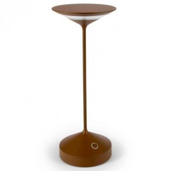 Luz de Mesa Portátil Corten Abert Tempo
