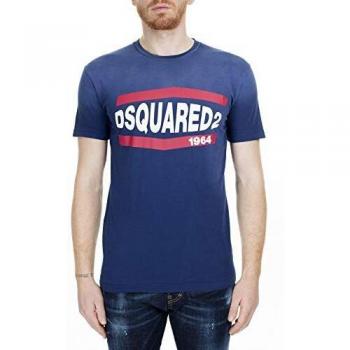 DSQUARED2 MEN'S 2X LARGE BLUE TEES