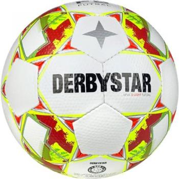 Derbystar Fußball Futsalball Apus S-Light, Wasserabweisendes und glänzendes Polyurethan-Material (PU)