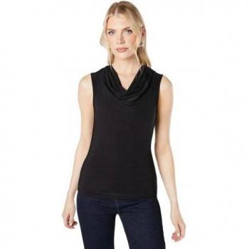Ivory Women’s Cowl‑Neck Tee – Soft Touch by Principles, Size 20 UK