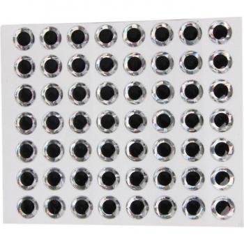100 Uds Ojos 3D Suaves para Señuelos de Pesca, Holográficos, Plantilla para Atado de Moscas, Accesorios DIY en Tamaños 3/5/7/12