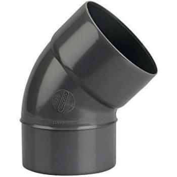 Coude 45° PVC Mâle-Femelle D125