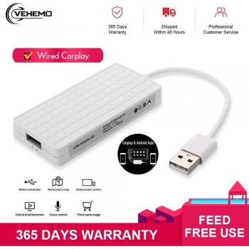 Dongle de voiture, support Android Auto et Apple CarPlay, 5V