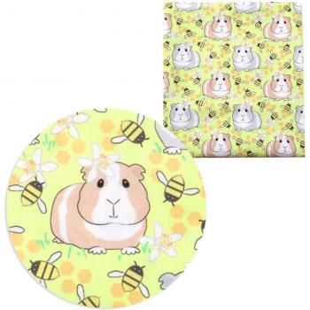 50*145cm Polyester Cotton Cartoon Heart Fabric