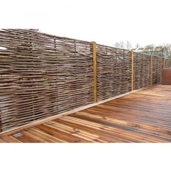 Panneau de Séparation Bois Noisetier – 150 x 180 cm