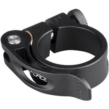 Rychloupínací objímka sedlovky FORCE C4.4, 34,9 mm, černá, Al