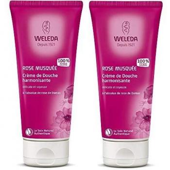 Weleda Duo crèmes de douche à la Rose Musquée 400ml
