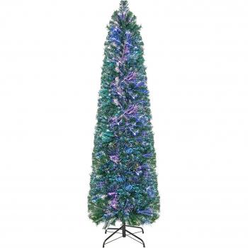 Albero di Natale Preluminato a Forma di Matita 150 cm