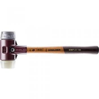 Halder SIMPLEX Schonhammer mit Stahlgussgehäuse Ø 50 mm