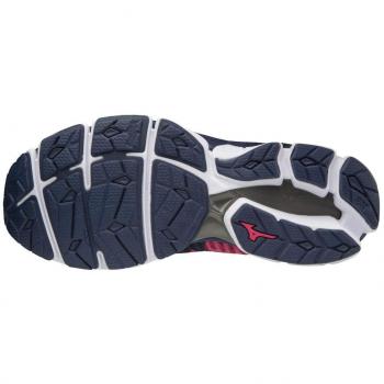Mizuno Waveknit S1, Baskets Femme, Multicolore (Azelea/Evening Blue/Beetr 001), 39 EU