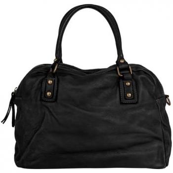 Shopper SAMANTHA LOOK, schwarz, Damen, Leder