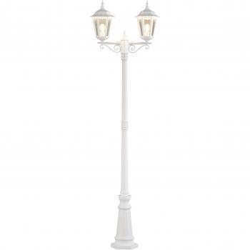 Farola de exterior Konstsmide Firenze, 2 luces, color blanco