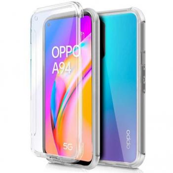 Capa de Silicone Transparente para Oppo Reno 5Z