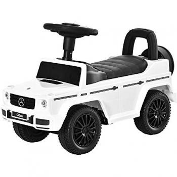 Correpasillos HOMCOM Mercedes G350 con volante y carga máxima de 25 kg