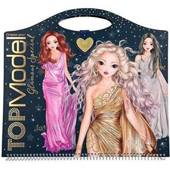 Depesche 10733 – Malbuch TOPModel: Glamour Special Edition (30,5 × 33 × 1,5 cm)