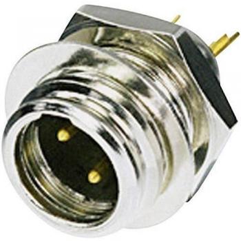 Spina XLR Rean RT3MP Mini 3 poli, argento