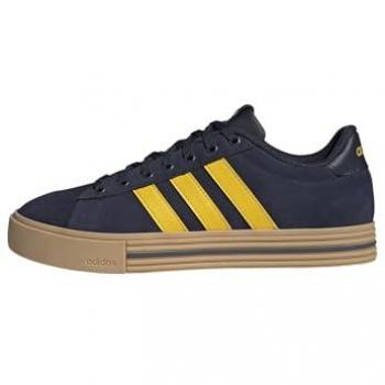 Baskets Adidas Daily 4.0 Noir Pur Jaune Marron