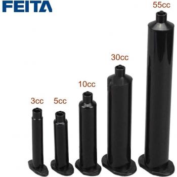 Fût de Colle Noire avec Bouchon – 20 pièces/sac (US 3 CC, 5 CC, 10 CC, 30 CC, 55 CC)
