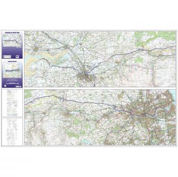 Flat Matte Edition: Hadrien’s Wall Trail Map