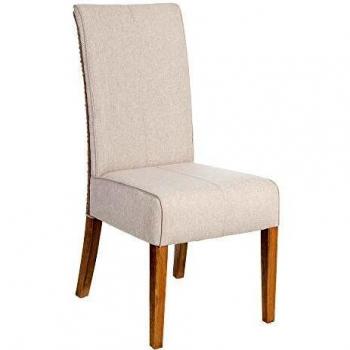 Contemporary Gray‑Beige Dining Armchair – 46×62×100 cm