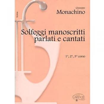 Solfeggi manoscritti parlati e cantati. 1º, 2º e 3º corso